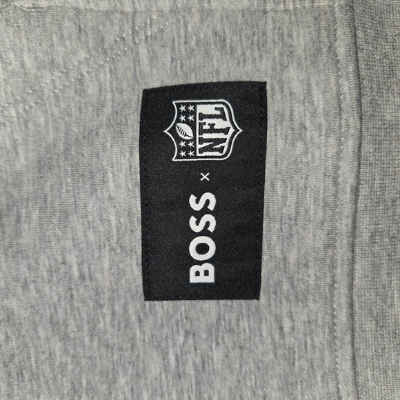 Boss × NFL Woodson Graphic Pullover Hoodie - Picture 4 of 10